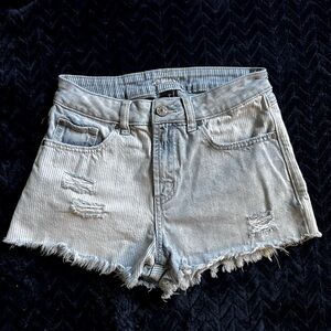 Size 1 Highrise Jean Shorts
